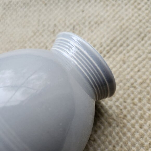 Vintage Fiesta Single Egg Cup Gray FIESTAWARE 1950s Grey Homer Laughlin - Picture 3 of 7